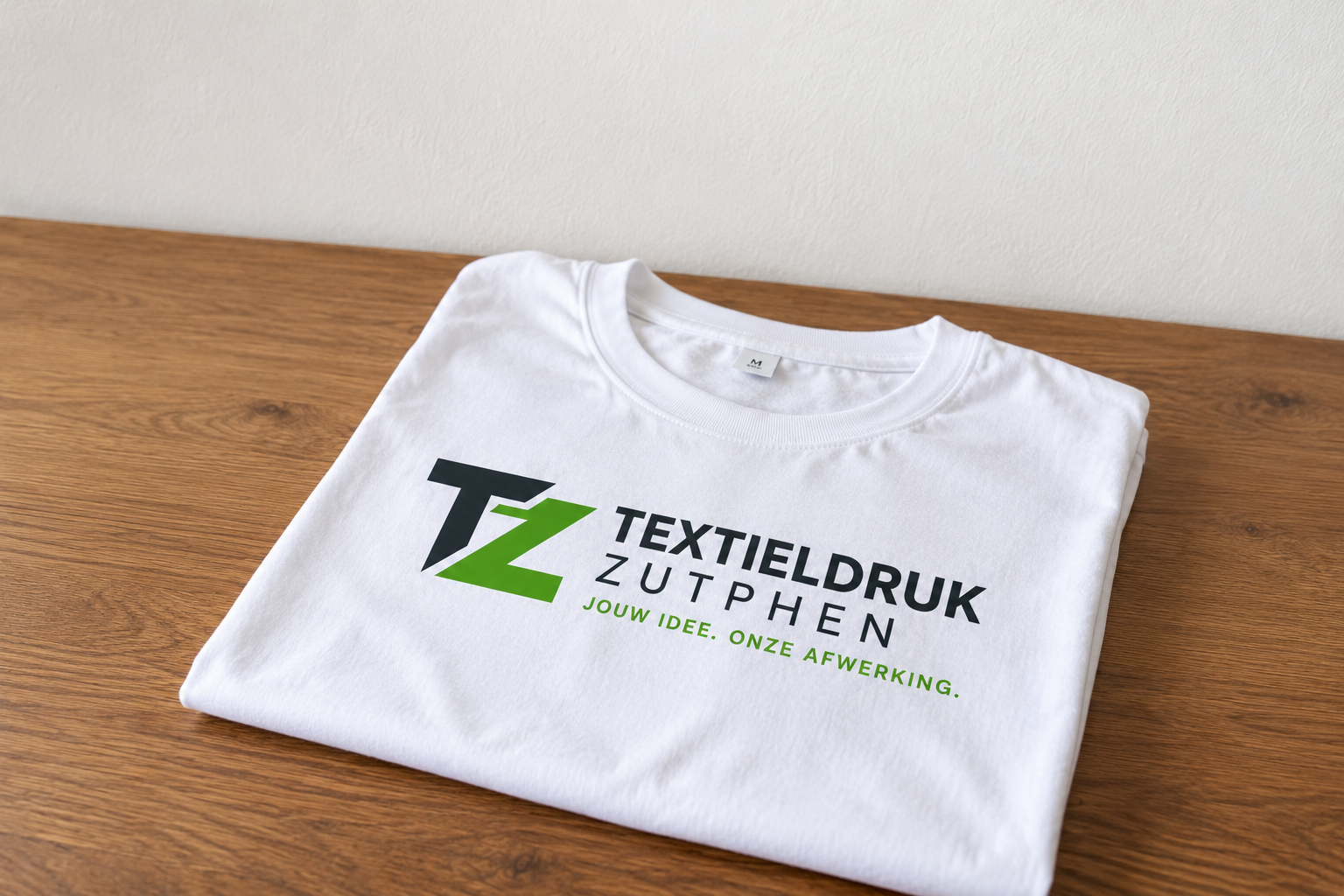 Bedrukt T-shirt van Textieldruk Zutphen
