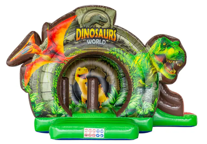 Jurassic World springkussen van voren